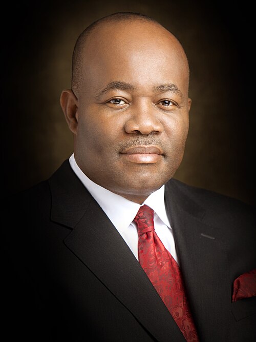 Portrait of Godswill Obot Akpabio