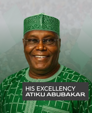 African Democratic Congress Portrait of Atiku Abubakar