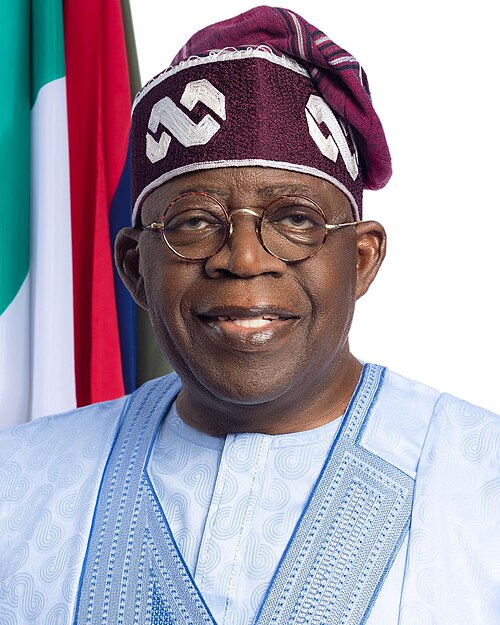 Portrait of Bola Ahmed Tinubu