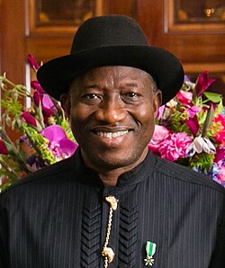 Portrait of Dr. Goodluck Jonathan